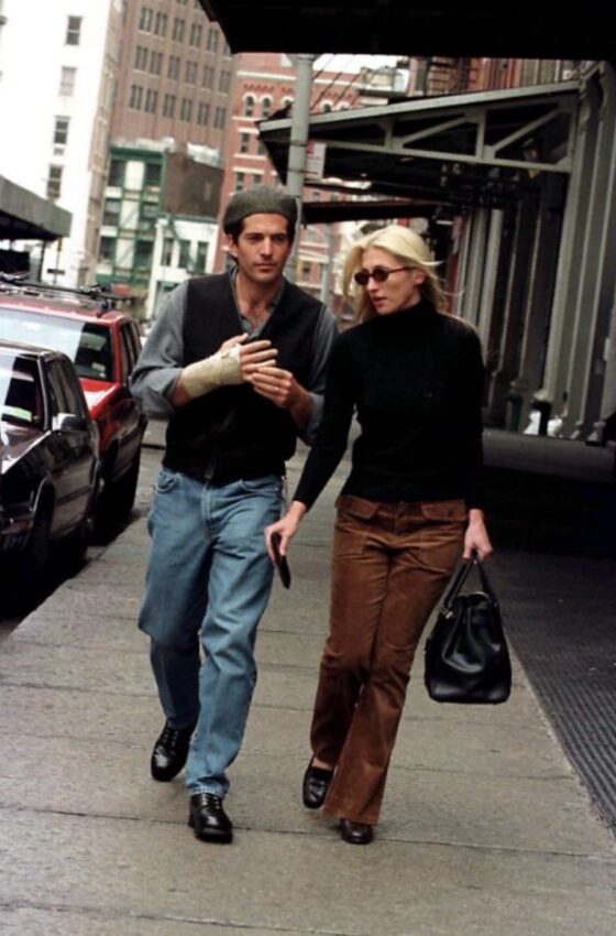 Carolyn Bessette Kennedy Couple Style